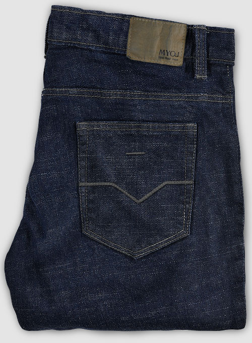 Texas Blue Hard Wash Stretch Jeans - Look #400