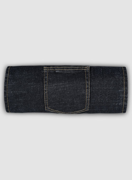 Texas Black Denim-X Wash Stretch Jeans - Click Image to Close