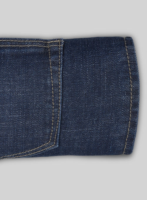 Texas Blue Denim-X Wash Stretch Jeans - Click Image to Close