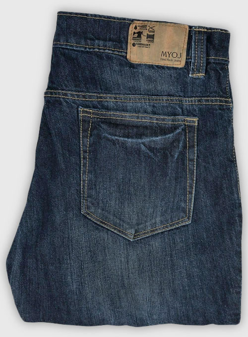 Eddie Blue Indigo Wash Whisker Jeans