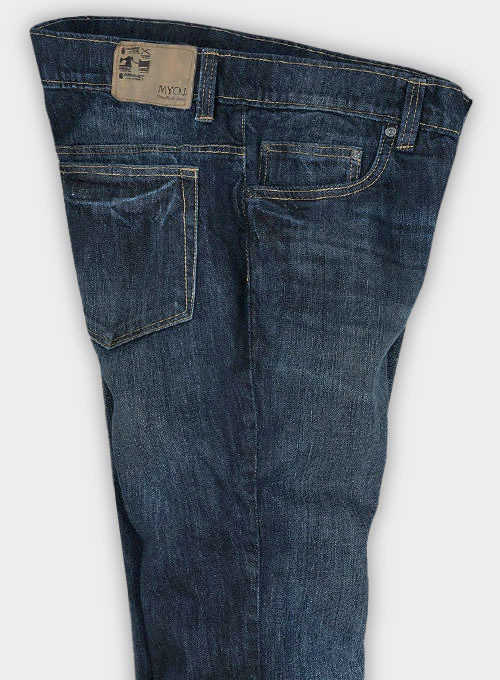 Eddie Blue Indigo Wash Whisker Jeans