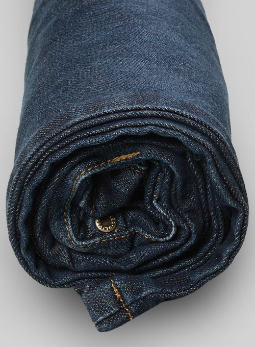 Thomas Blue Hard Wash Whisker Jeans