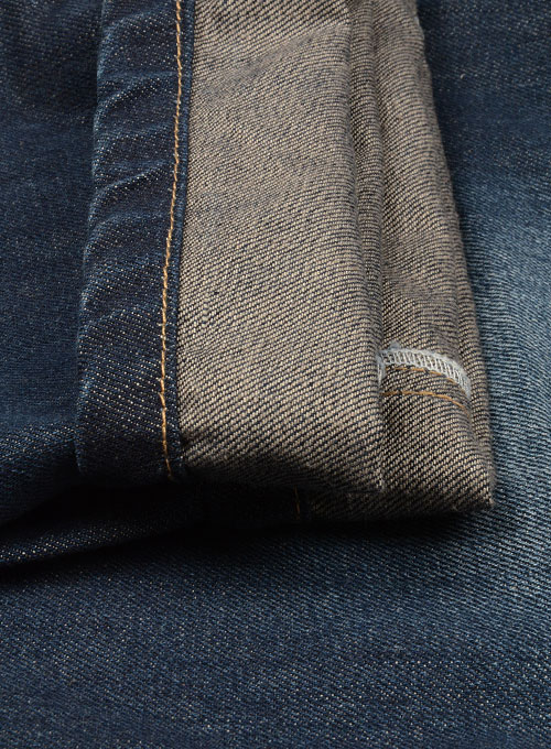 Thomas Blue Hard Wash Whisker Jeans