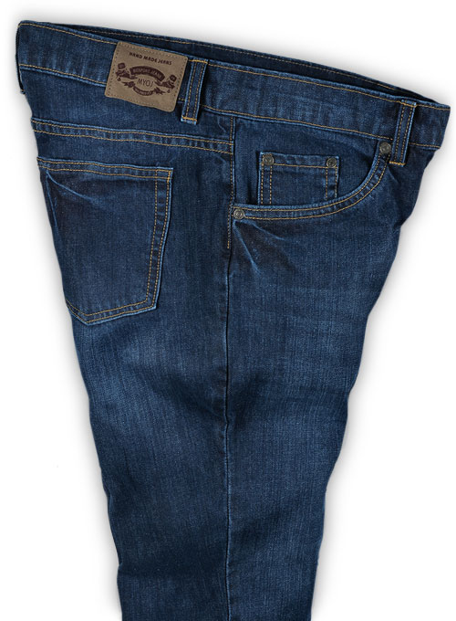 Thunder Blue Indigo Wash Whisker Jeans