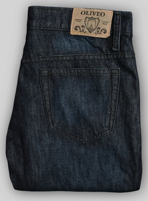Travellers Blue Hard Wash Scrape Jeans - Look # 150
