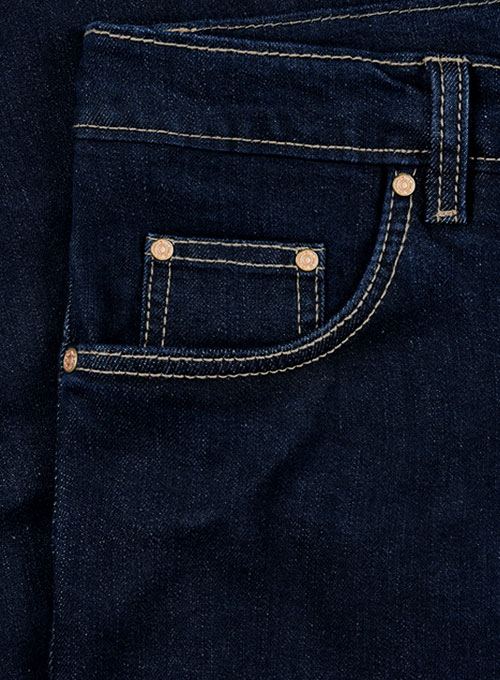 Victor Blue Hard Wash Stretch Jeans