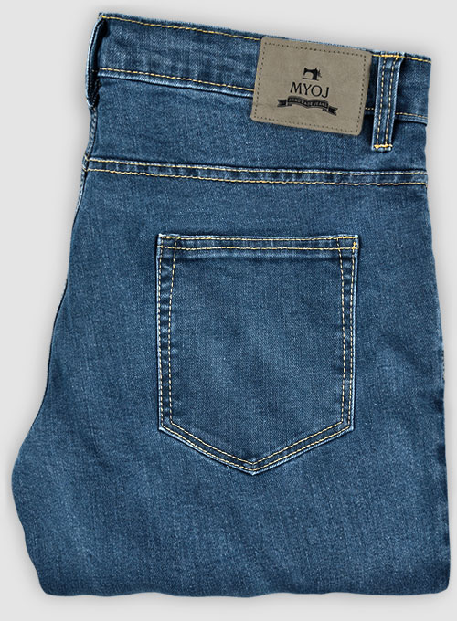 Victor Blue Stone Wash Stretch Jeans