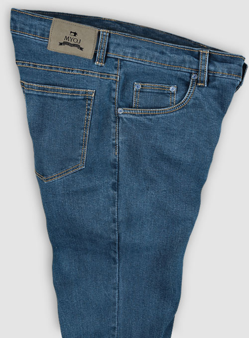 Victor Blue Stone Wash Stretch Jeans