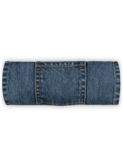 Wallace Blue Jeans - Blast Wash - Click Image to Close