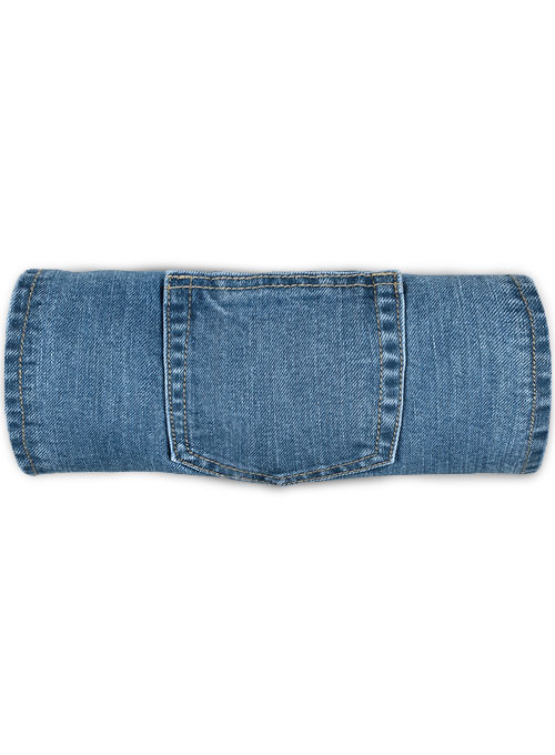 Zen Blue Light Wash Stretch Jeans