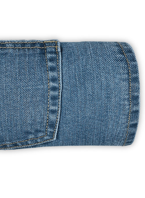 Zen Blue Light Wash Stretch Jeans