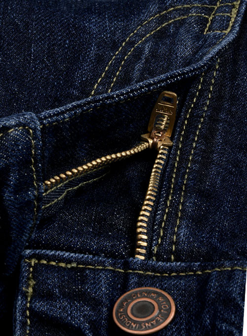 Zipper Cargo Jeans - Click Image to Close