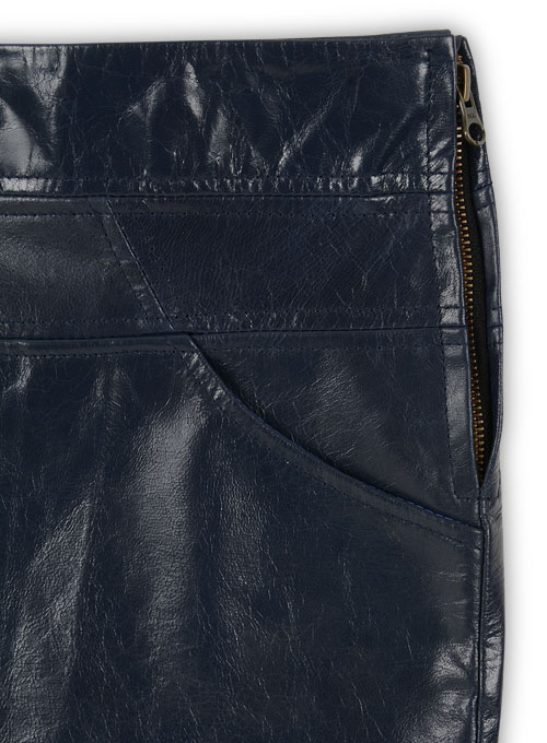 Flirty Leather Skirt - # 120
