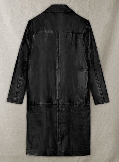 Al Pacino Insomnia Leather Trench Coat - Click Image to Close