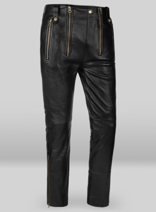 Anchor Leather Pants - Click Image to Close