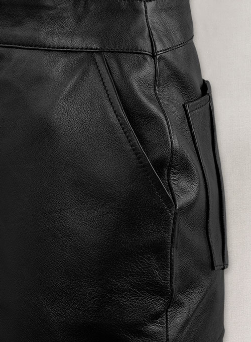 Anjela Johnson Leather Skirt