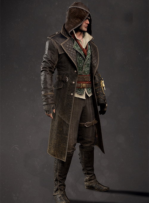 Assassin's Creed Jacob Frye Leather Long Coat