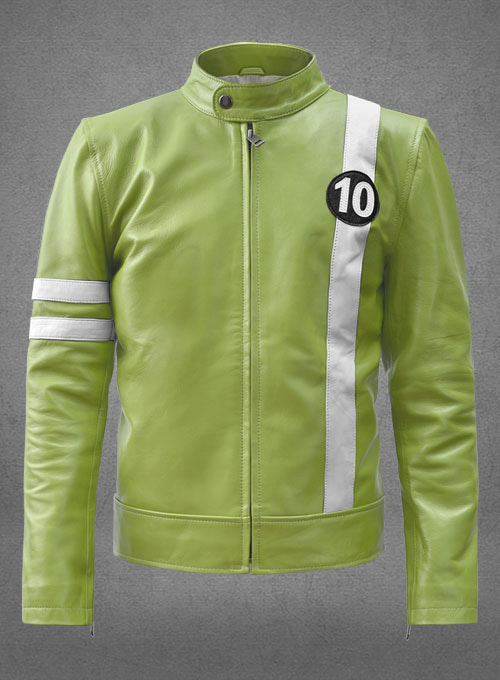 Ben 10 Kids Leather Jacket - Click Image to Close