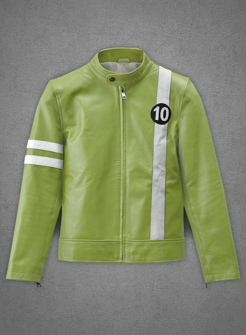 Ben 10 Kids Leather Jacket - Click Image to Close