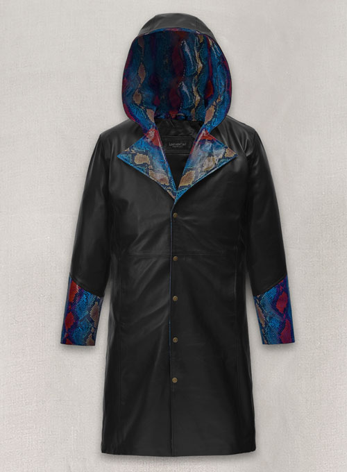 Black Devil May Cry 5 Dante Leather Coat