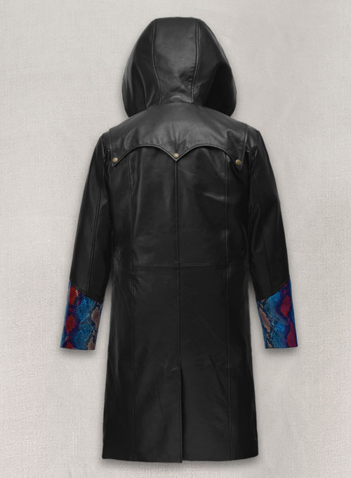 Black Devil May Cry 5 Dante Leather Coat - Click Image to Close