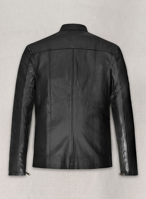 Black Mark Wahlberg Uncharted Leather Jacket - Click Image to Close