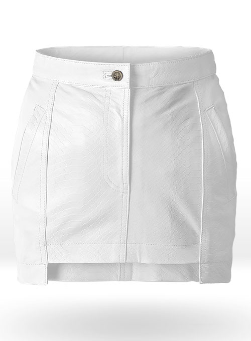Bobi Leather Skirt - # 474 - Click Image to Close