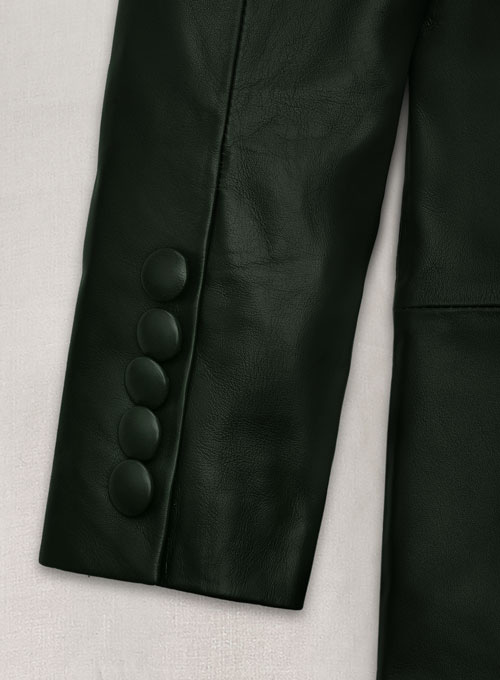 Chelsea Leather Long Coat