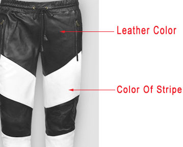 Coleman Drawstring Leather Pants