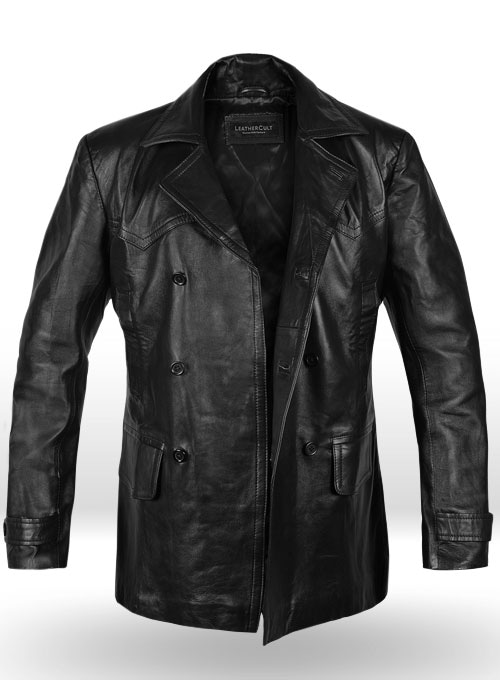 David Tennant Doctor Who Leather Trench Coat