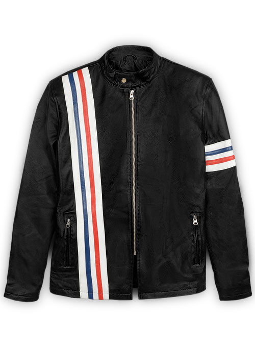 Easy Rider Captain America Leather Jacket : Made To Measure Custom