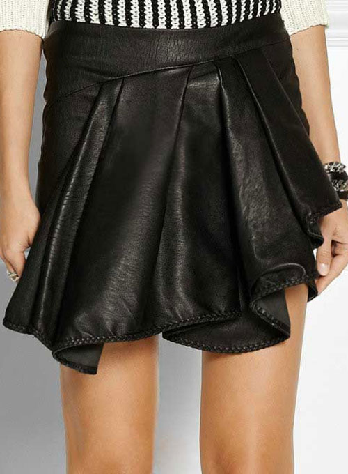 Eclair Leather Skirt - # 447