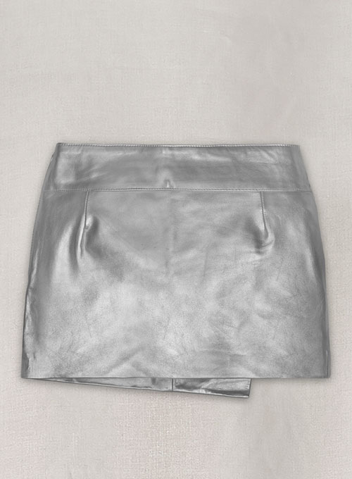 Elsa Pataky Leather Skirt