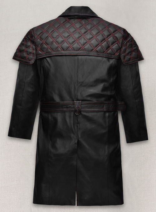 Elvis Presley Leather Long Coat - Click Image to Close