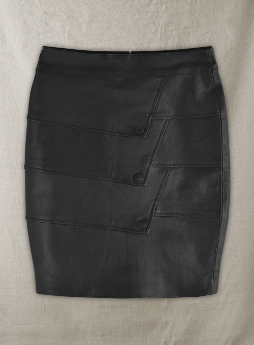 Flaky Leather Skirt - # 182 - Click Image to Close