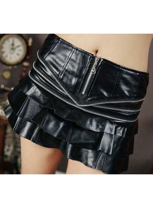 Glam Leather Skirt - # 414