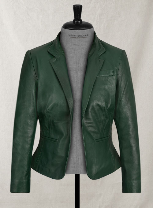 Grace Leather Blazer