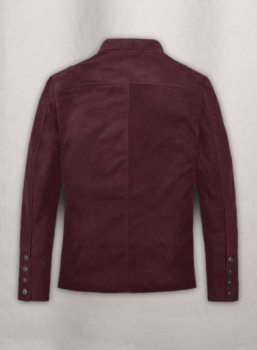 Grapevine Suede Leather Jacket # 850 - Click Image to Close