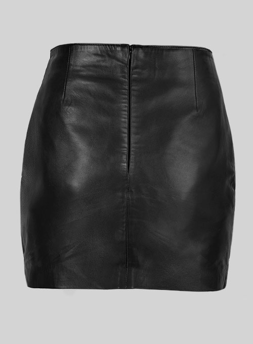 Jennifer Lopez Leather Skirt - Click Image to Close