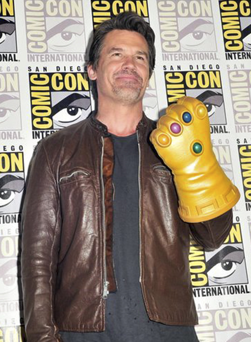 Josh Brolin Leather Jacket - Click Image to Close