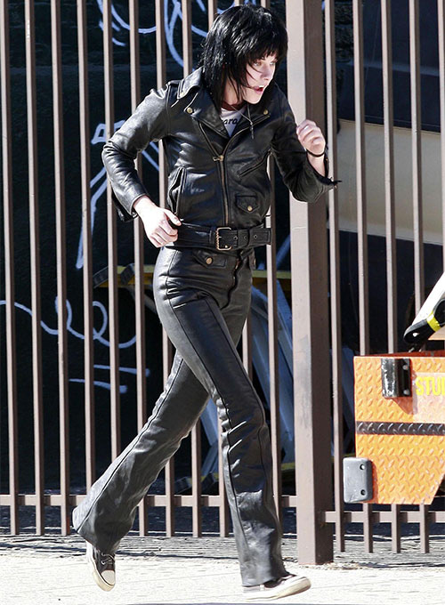 Kristen Stewart Leather Pants - Click Image to Close