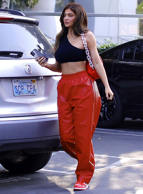 Kylie Jenner Leather Pants