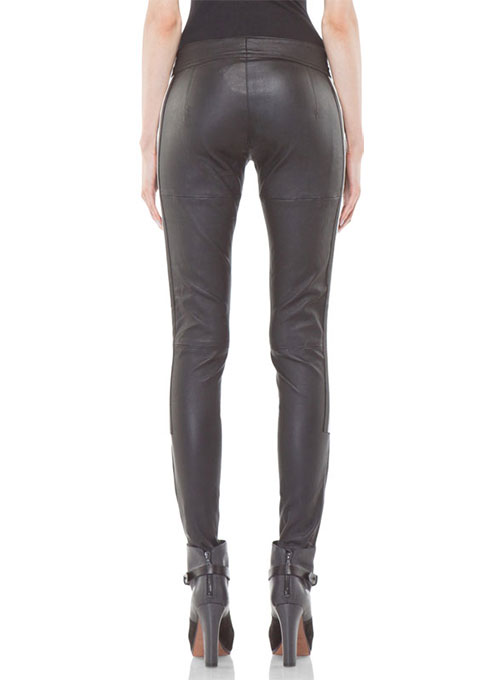 Leather Biker Jeans - Style #510 - Click Image to Close