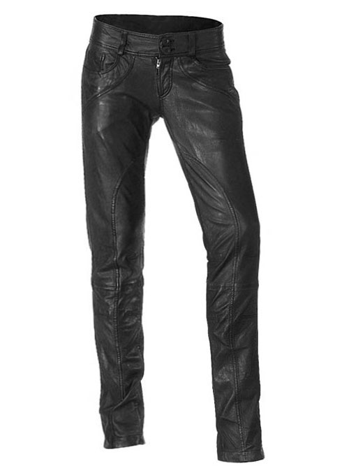 Leather Biker Jeans - Style #501 : Made To Measure Custom Jeans For Men ...