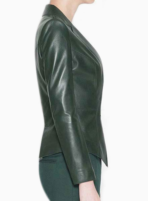 Leather Blazer - # 266 - Click Image to Close