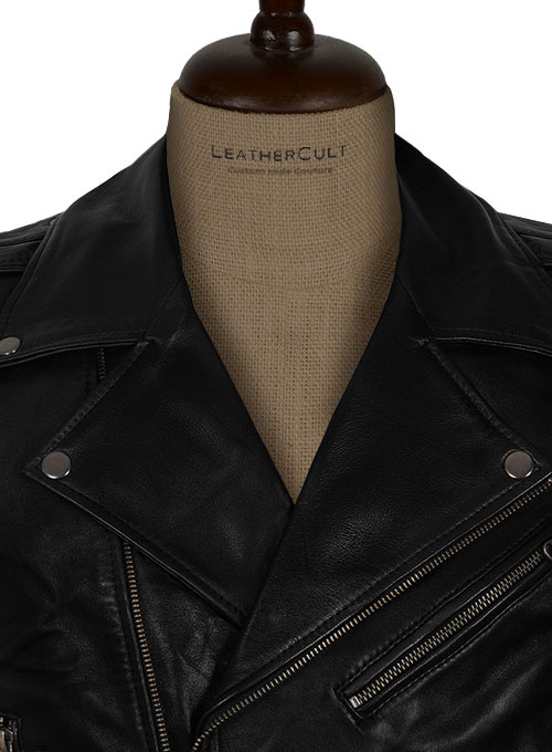 Leather Biker Vest # 315