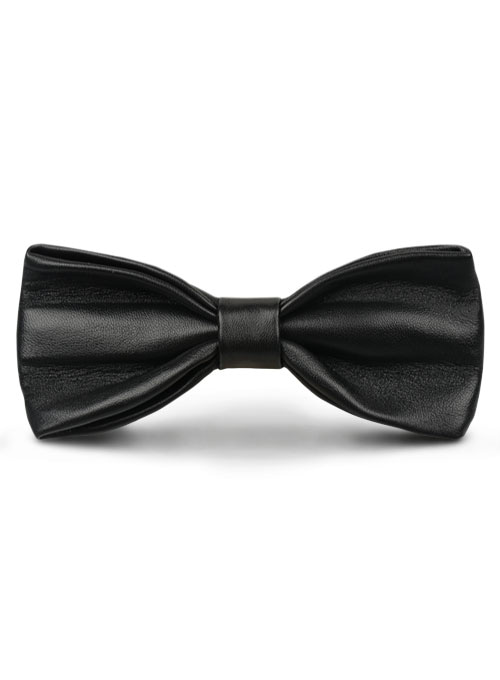 Personalized Leather Bow Tie Ginger Mens Bow Tie Wedding Bow 