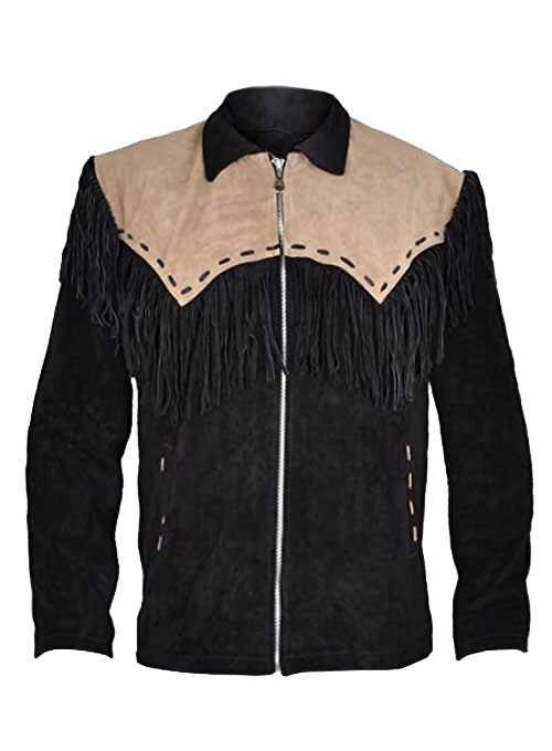 Leather Fringes Jacket #1013