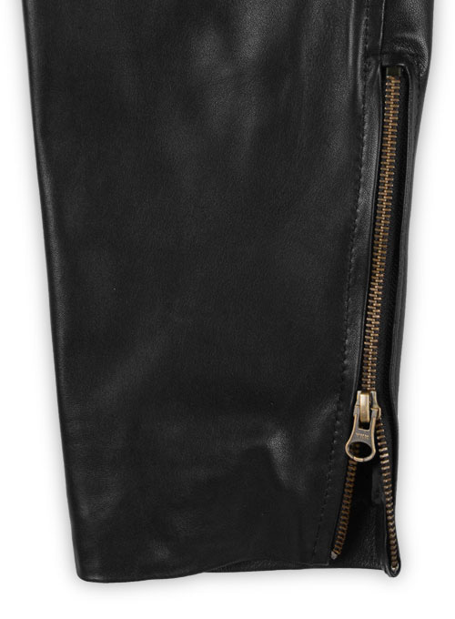 Leather Biker Jeans - Style #1 - Click Image to Close