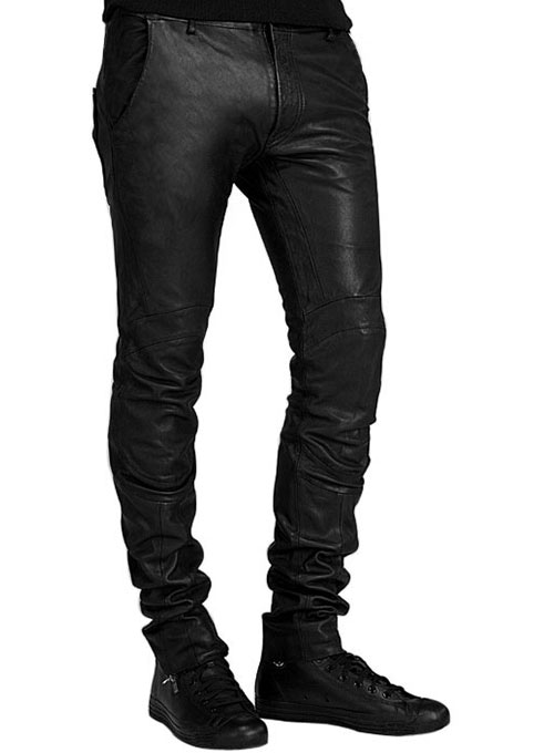 Caramel flared leather pant | Ernest W. Baker | Ernest W. Baker | Men's  designer clothing | Simons